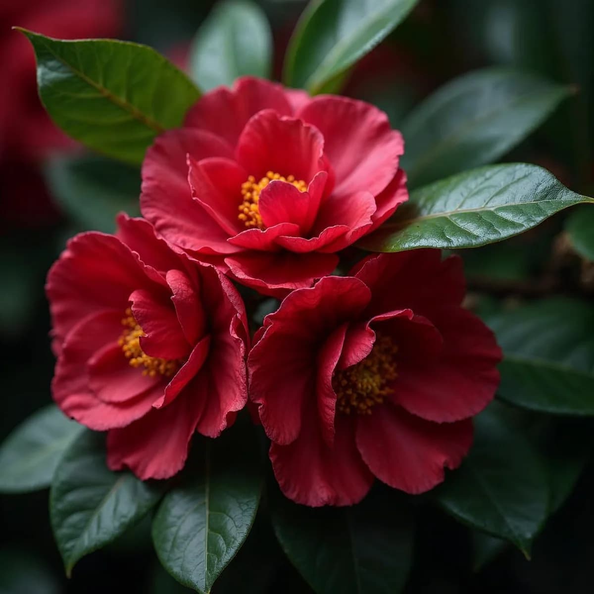 Camellia Yuletide #15