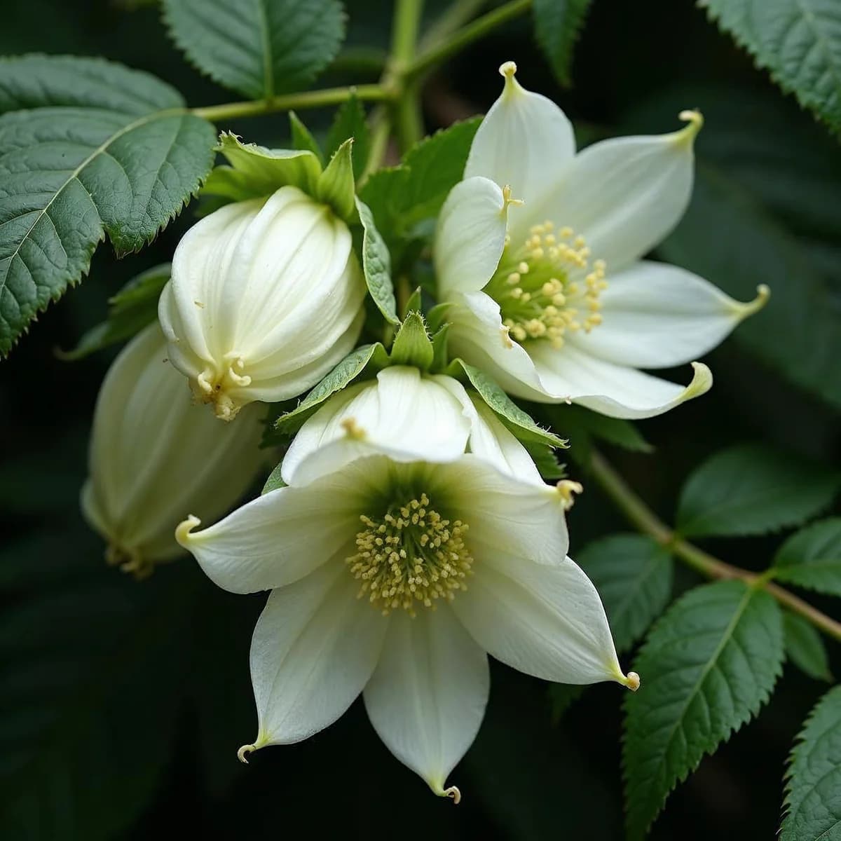 Helleborus Mollys White