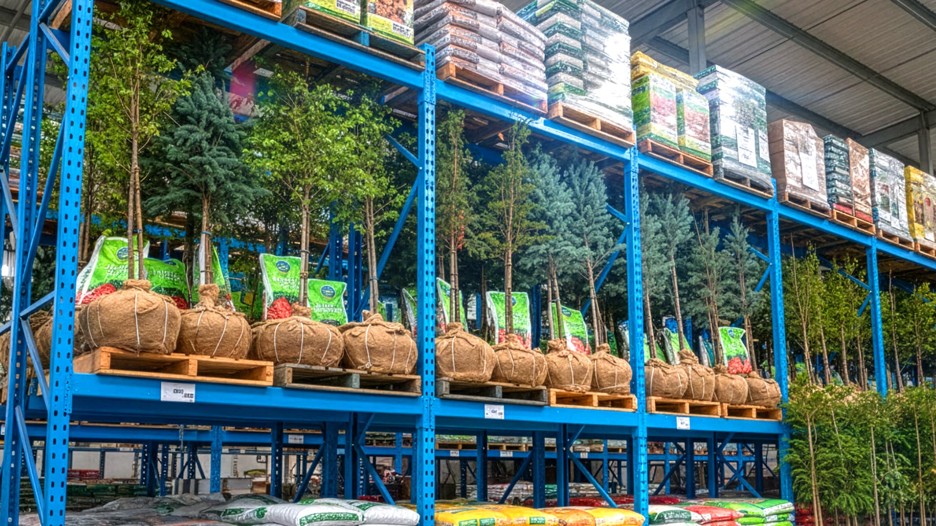 Beautiful landscaped home with lush gardens at sunset